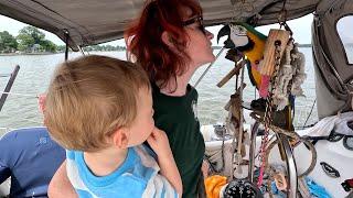 Sailing with 3 PETS and a BABY: Are we CRAZY?| Sailing Wisdom [S6 Ep14]