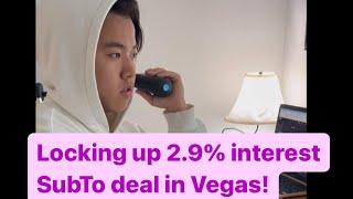 Another subto deal for 2.9%!!