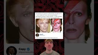David Bowie got hit in the eye with a sucker punch which made one pupil stay permanently dilated