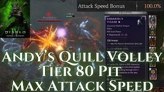 Andariel's Visage Spiritborn Quill Volley Build Pit 80+ Season 6