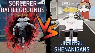 Sorcerer Battlegrounds vs Jujutsu Shenanigans