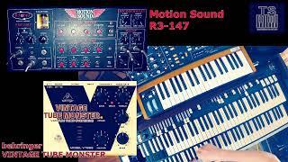 Rock Hammond Organ - VINTAGE TUBE MONSTER & Motion Sound R3-147 @behringer