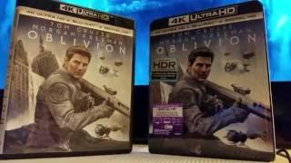 Oblivion 4K UHD Another Stellar Release by Universal Studio -XB1S vs K-8500 Comparison