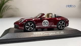 1/43 Porsche 911 Targa 4S Heritage Design | Minichamps