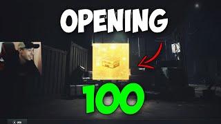 OPENING 100 CRATES IN PUBG FOR CHRISTMAS!!