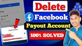 LIVE देखो | How to delete payout account on Facebook | Facebook payout account delete kaise kare