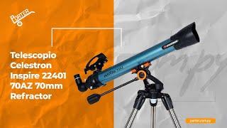 porter.com.py - Telescopio Celestron Inspire 22401 70AZ 70mm Refractor