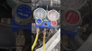 ac line leakage checking and gas filling