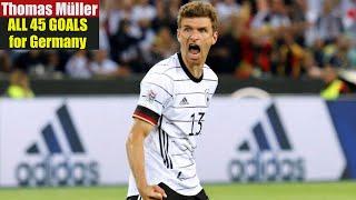 Thomas Muller ◉ All 45 Goals for Germany 