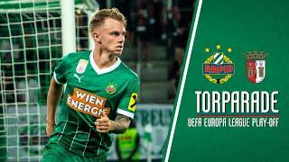 Torparade: SK Rapid - SC Braga