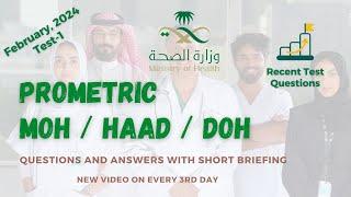 Feb 2024 Prometric Pediatric Questions with Answers Test 1 for MOH, DHA, HAAD, and More #mohexam