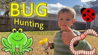 BUG HUNTING ADVENTURES- Finding REAL BUGS
