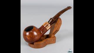 Savinelli Dry System Smooth Prince Army Mount Cumberland Saddle Stem (2320) 9mm