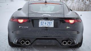 Jaguar F-Type R INSANE Exhaust, Acceleration and Startup Compilation