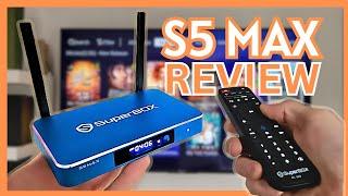 SuperBox S5 Max Android Tv Box Review  - Voice Controlled Video On Demand?