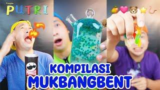 KOMPILASI MAKAN EMOJI | MAKAN SESUAI WARNA | MUKBANGBENT | EATING SHOW