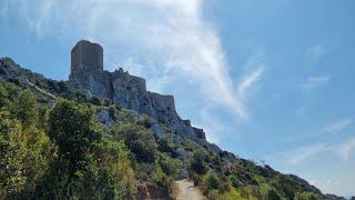 Le château de Queribus (Aude)