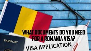 What documents do you need for a Romania visa?