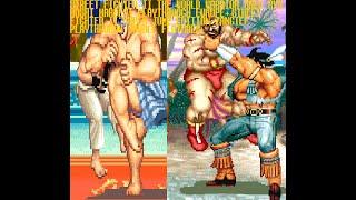 SF2 The World Warrior SNES Ryu Hoshi Hardest+SF2 Super Jump Edition Zangief Playthrough