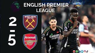 WEST HAM UNITED 2 - 5 ARSENAL | English Premier League Week 13 || Live Watch-along