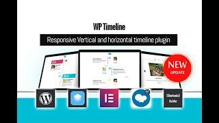 WordPress独立站时间轴功能插件WP Timeline下载使用视频