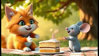  The Clever Cat - Fun Animated Song for Kids 