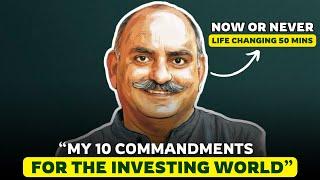 ‘Give me 50 mins & I will Give you the Commandments’ - Mohnish Pabrai | Stocks | Investment