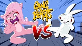 Fluttershy VS Angel Bunny GANG BEASTS  | ABSOLUTELY HILARIOUS.