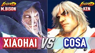 SF6  XIAOHAI (M.Bison) vs COSA (Ken)  Street Fighter 6 High Level Gameplay