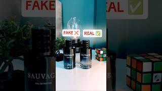 Dior Sauvage: Real or Fake? Shocking Results!  #perfume #dior #diorsauvage