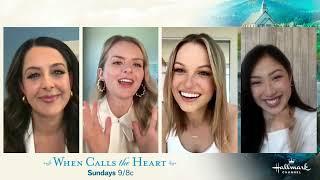 When Calls the Heart - Interview with Andrea Brooks, Kayla Wallace & Amanda Wong