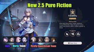 2 5 New Pure Fiction Stage 4 | Jade + Herta Team & Firefly Superbreak Team | Honkai: Star Rail