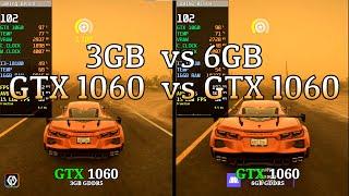 GTX 1060 (6GB) vs GTX 1060 (3GB) | More Vram More FPS??