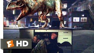 100 Million BC (2008) - Time Traveling T-Rex Scene (7/10) | Movieclips