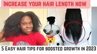 GET LONGER NATURAL HAIR GROWTH 2023 TIPS YOU NEED TO START  growth | Simply Shev