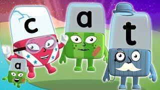 Alphablocks - 3 Letter Words | Learn to Read | Phonics for Kids | Learning Blocks