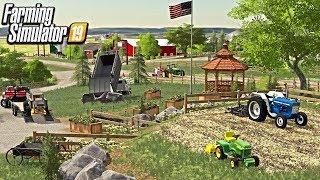 MAKING MRS STEVEO'S GARDEN FROM SCRATCH (ROLEPLAY) FARMING SIMULATOR 19