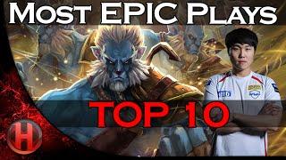 TOP 10 | MOST EPIC PLAYS in Dota 2 History. #17