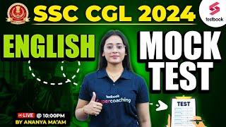 SSC CGL 2024 English | SSC ENGLISH MOCK TEST | By Ananya Ma'am