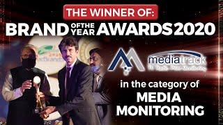 MediaTrack || Winner of Brand of the Year Awards 2020