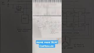 Home made BLDC controller || #bldc #motor #magnet #controller #tech #trendingshorts #ebike #short