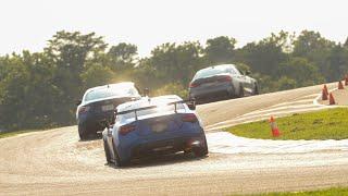 Chasing Cars Thru Traffic! [POV Track Day @ NJMP Lightning]