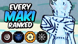 Every MAKI Ranked From WORST To BEST! | Shinobi Life 2 Bloodline Tier List