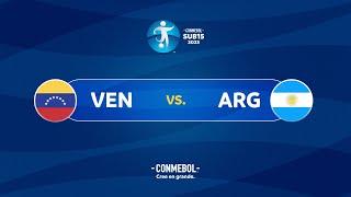 EN VIVO | VENEZUELA vs. ARGENTINA | CONMEBOL SUB15 2023