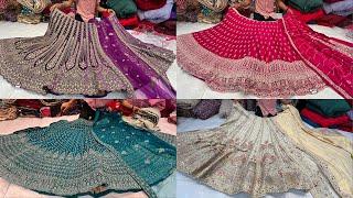 chickpet Bangalore wholesale bridal lehangas||Single piece courier available