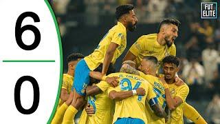 Al Nassr vs Inter Miami 6-0 Highlights & Goals | Cristiano RONALDO's Team Destroys MESSI's Team