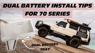 The ULTIMATE Dual Battery Kit for the 70 SERIES LANDCRUISER