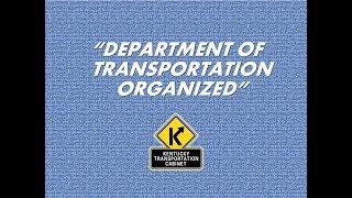 Moving Forward - "Department  of Transportation"