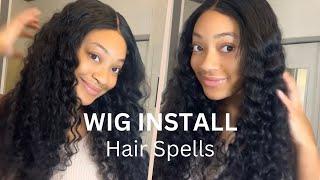 HAIR SPELLS PINEAPPLE WAVE GLUELESS WIG INSTALL