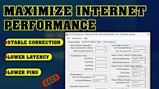 Fix High Ping & Latency with TCP Optimizer | Best Settings for 2025